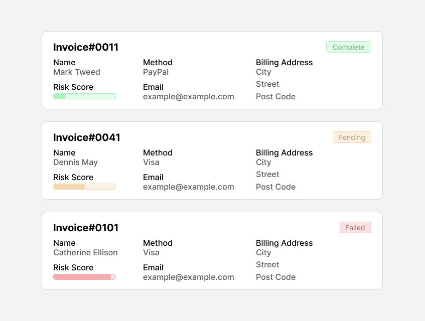 Connection example